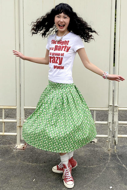 Green Meadow Skirt