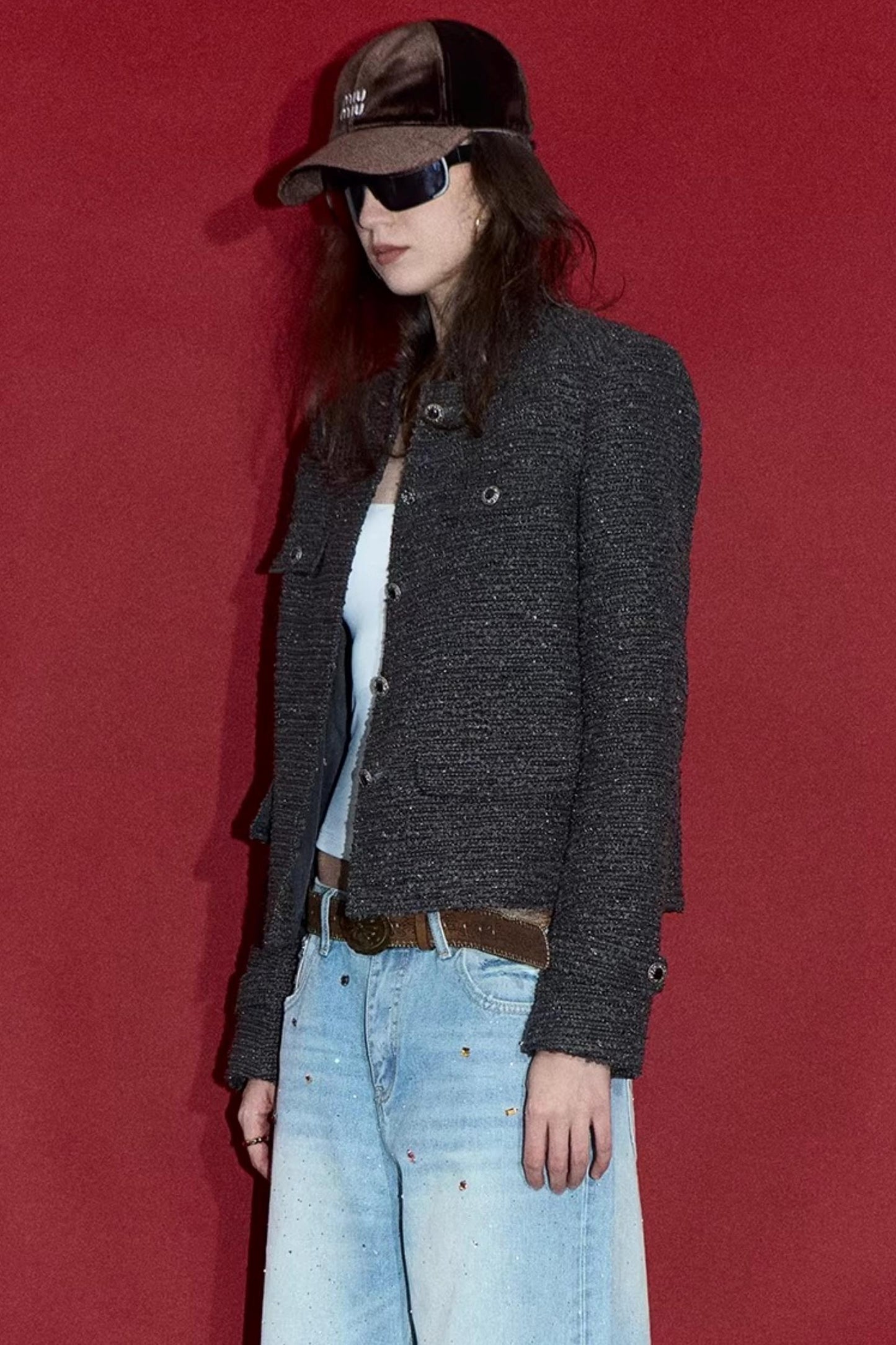 Symmetrical Pocket Chanel Jacket