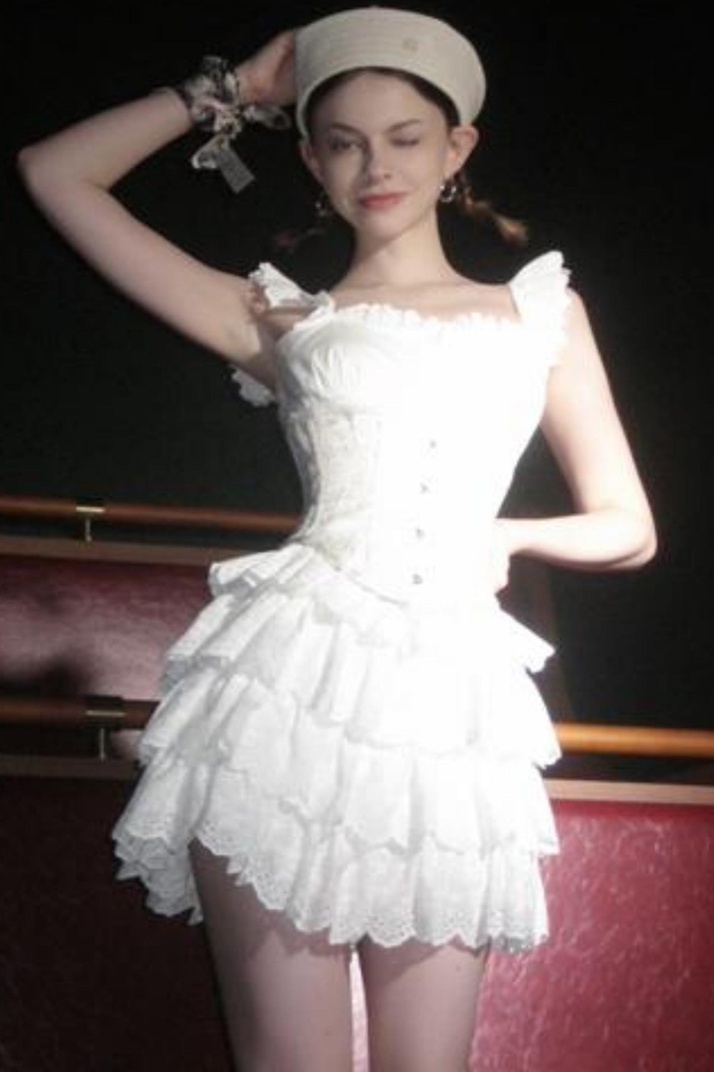 Hyacinth Halter Lace Dress