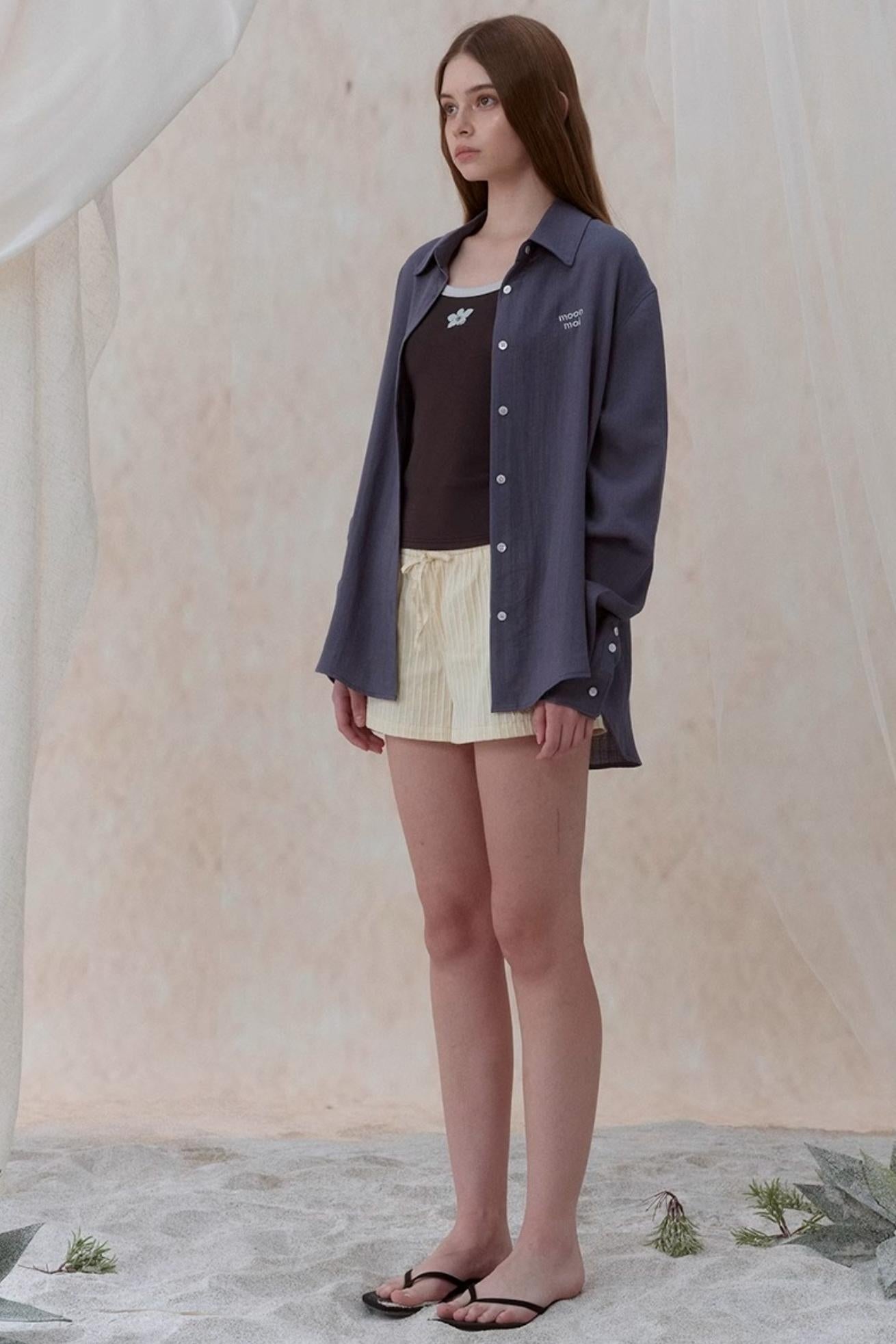 Evening Linen Blend Shirt