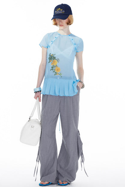 Big Pocket Lace-Up Machete Pants