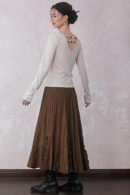 Autumn Beaded T-Shirt