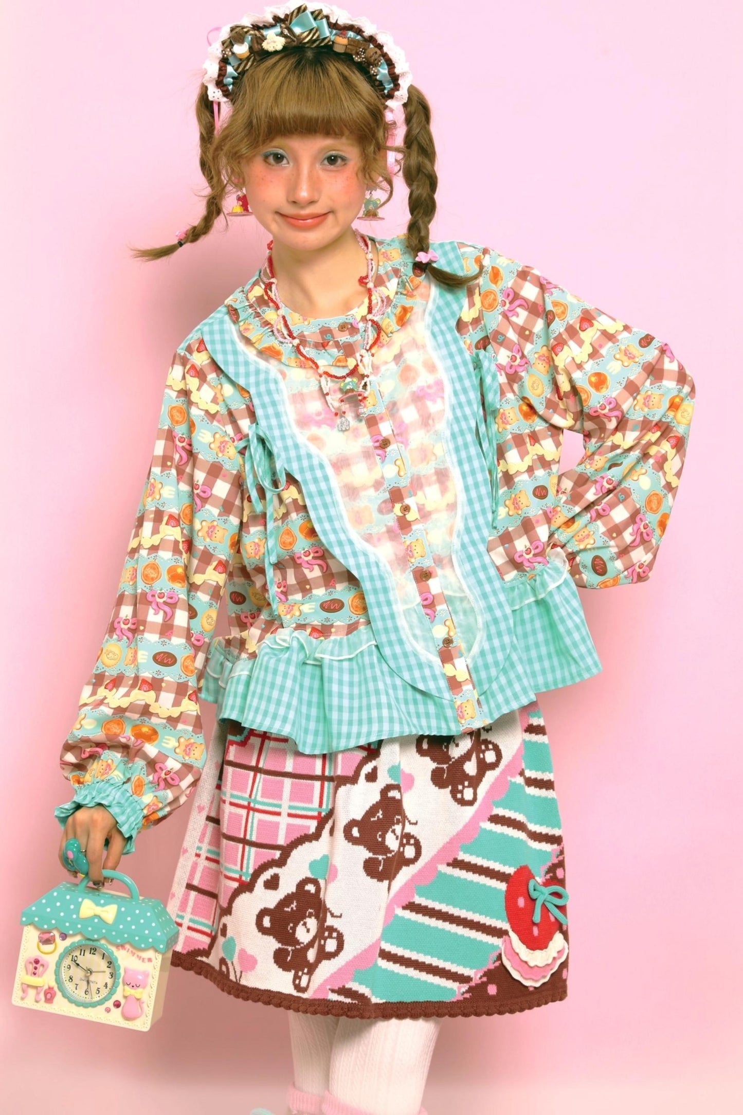 Vintage Lace Collar Shirt