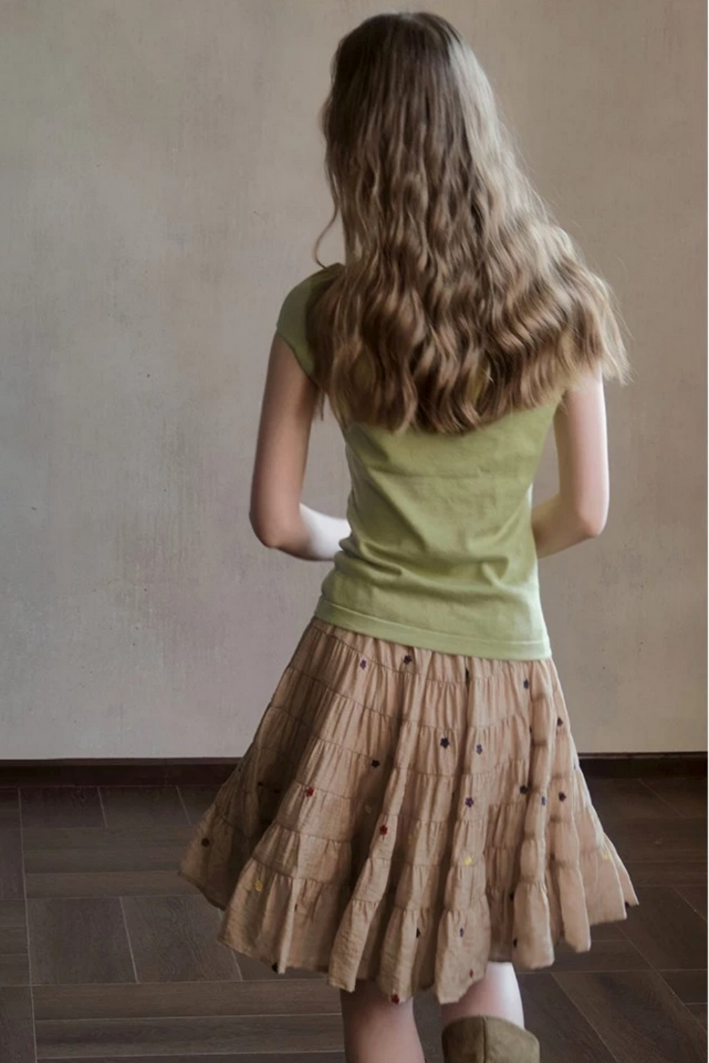Sparkling Polka Dot Skirt