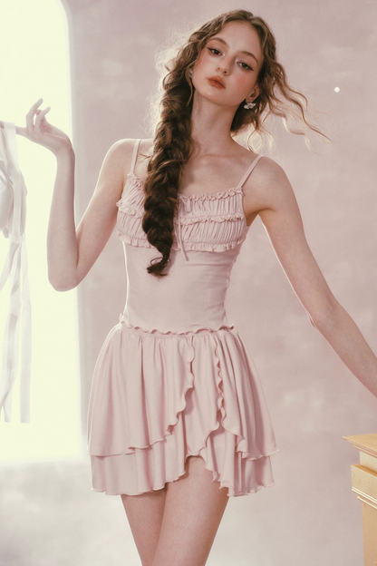 Ballet Knit Three-Piece Set-Up