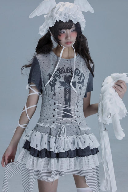 Tear Garden Lace Top