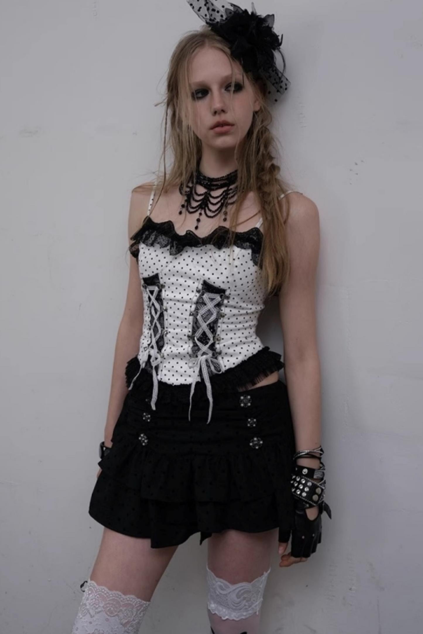 Gothic Lace Mini Top