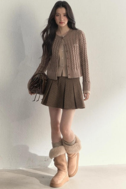 Fake Two Gentle Knit Sweaters