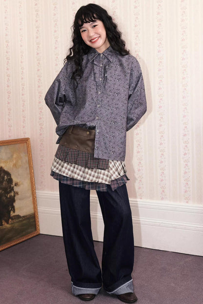 Original Vintage Wide Denim Pants