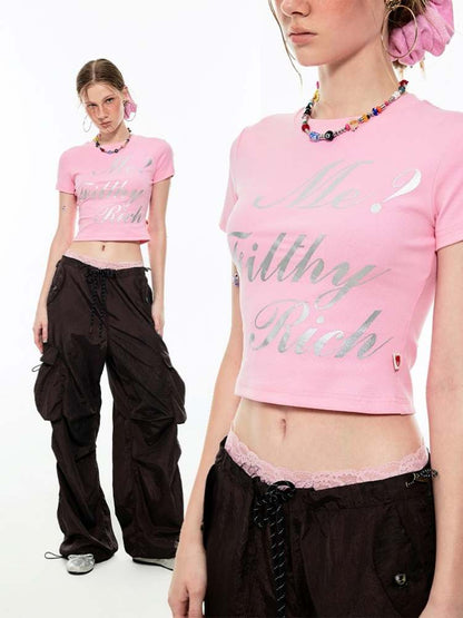 High Stretch Tight Waist Tee