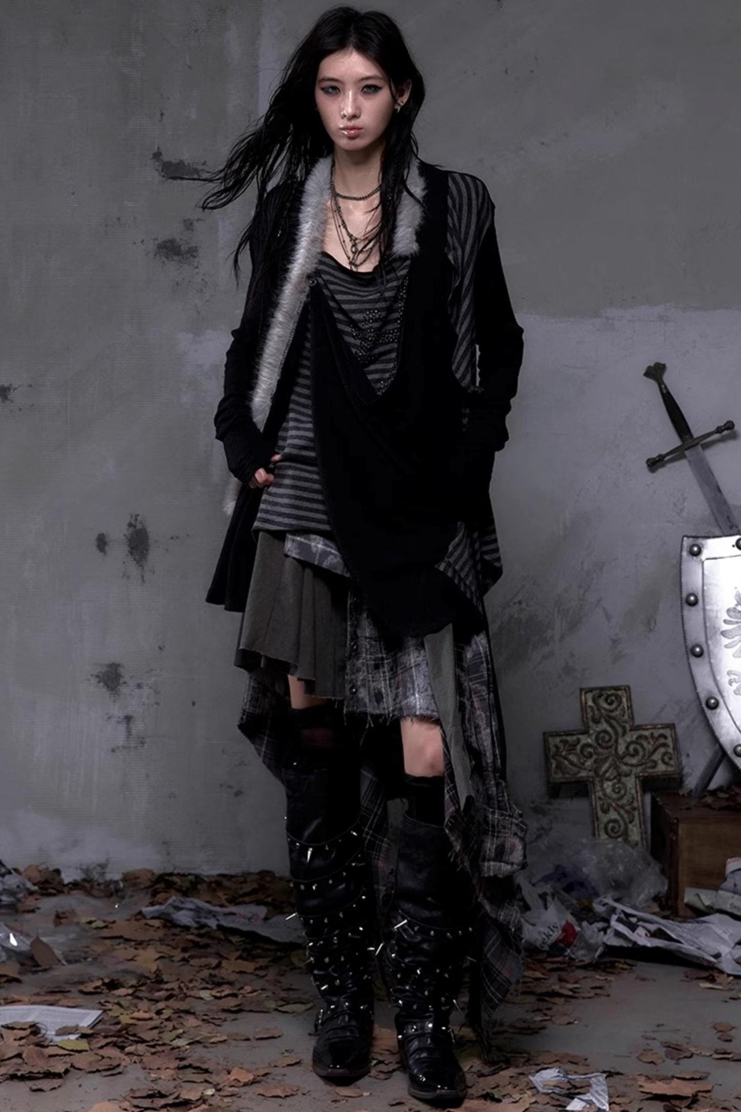 Vintage Diamond Cardigan