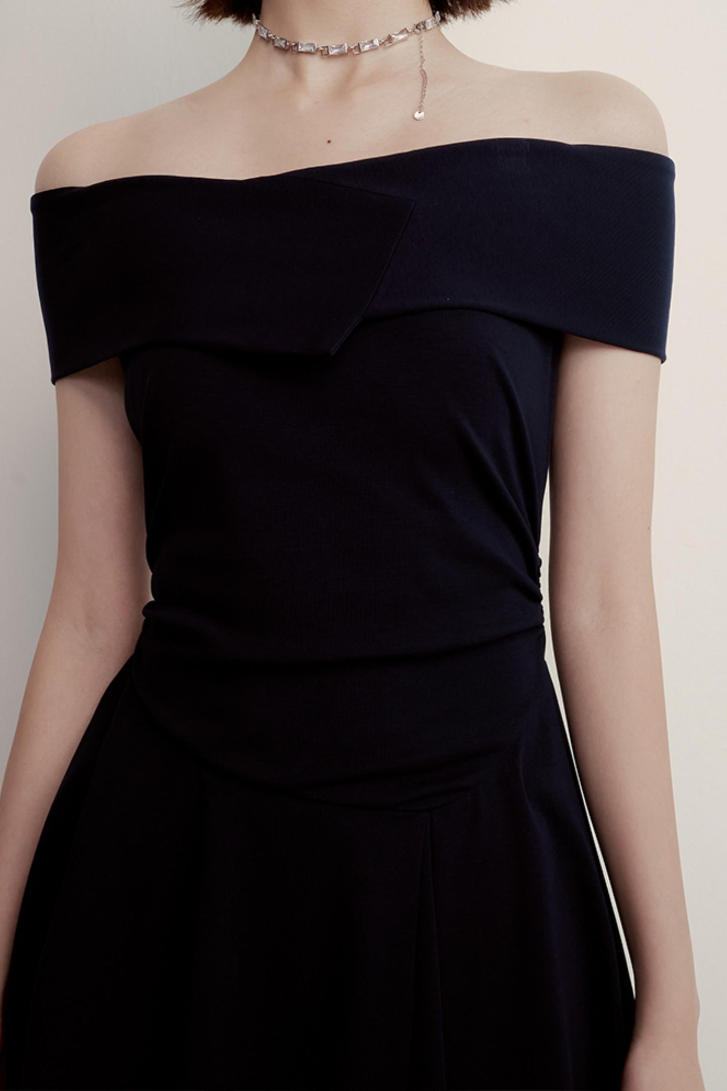 Midnight Patchwork Dress