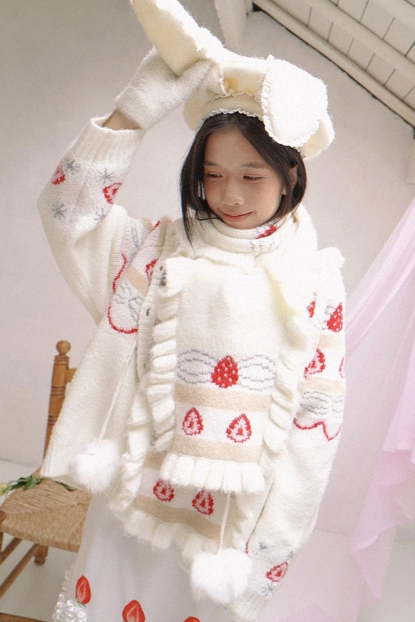 Everyday Happy Birthday Cake Scarf