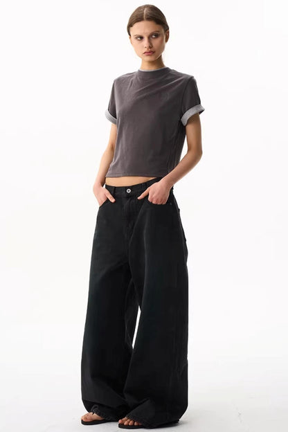 Embroidered Slim-Fit Top