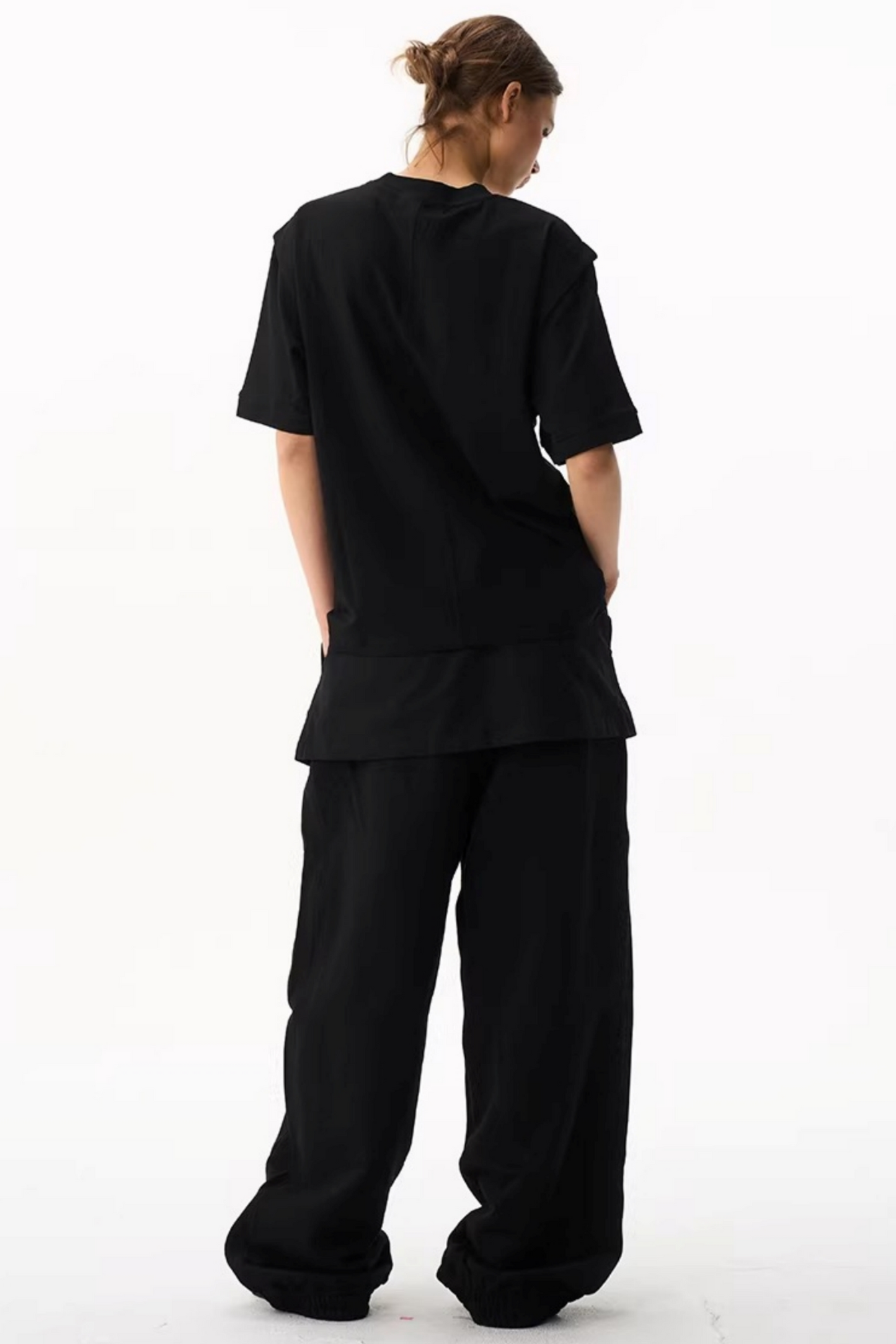 Solid Color Slim-Fit T-Shirt