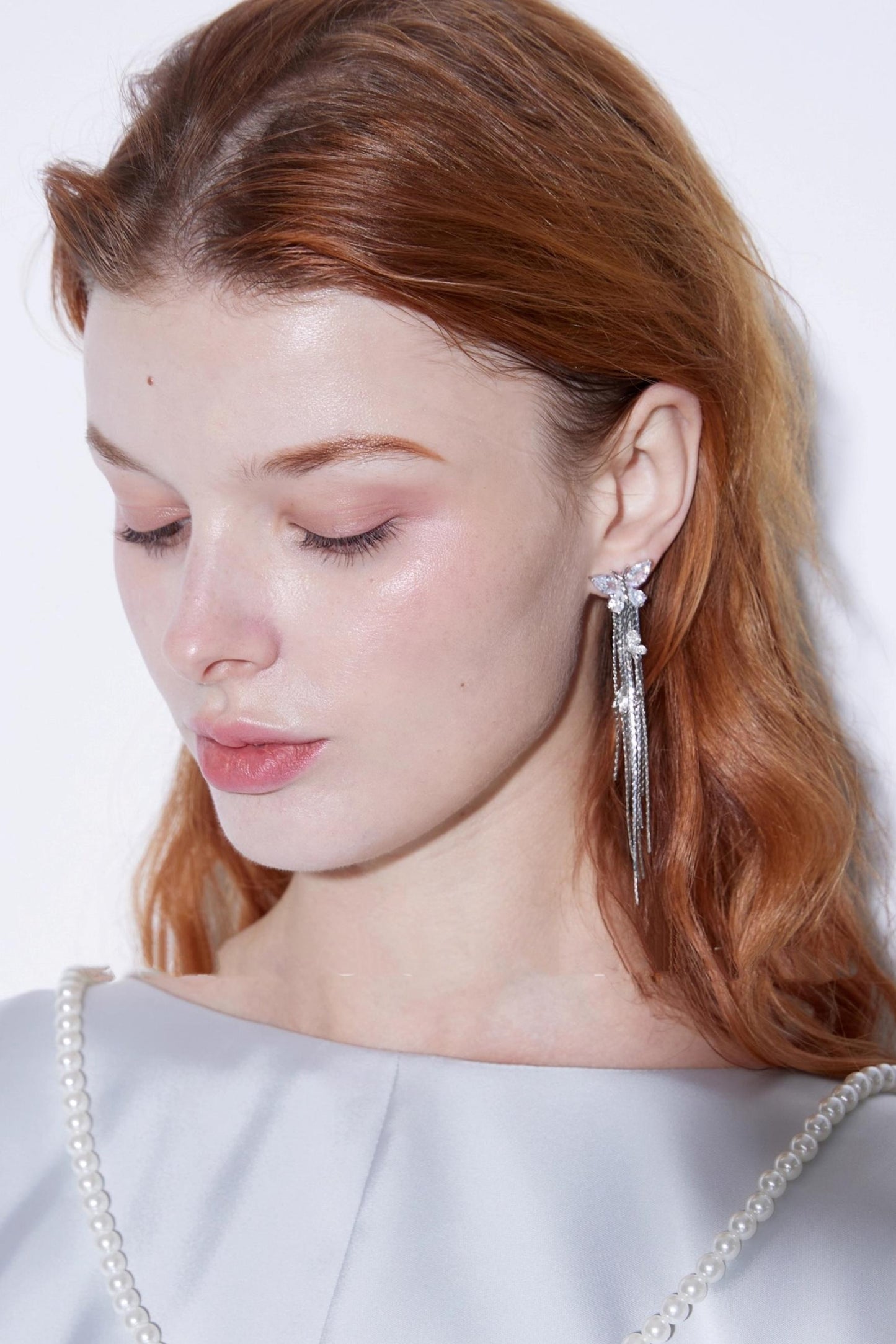 Butterfly Elf Sparkling Gemstones Earrings