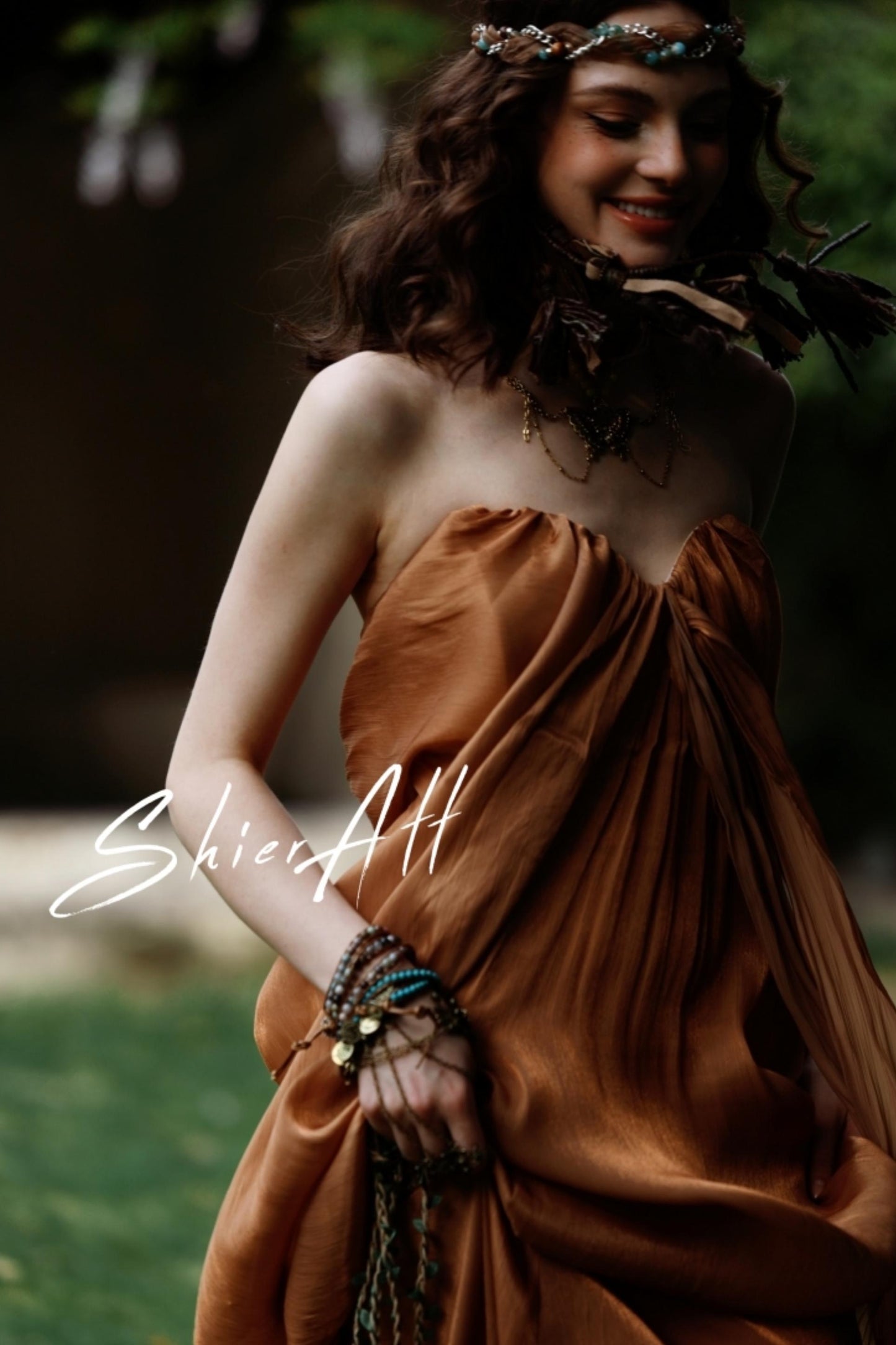 Vintage Greek Bodycon Dress