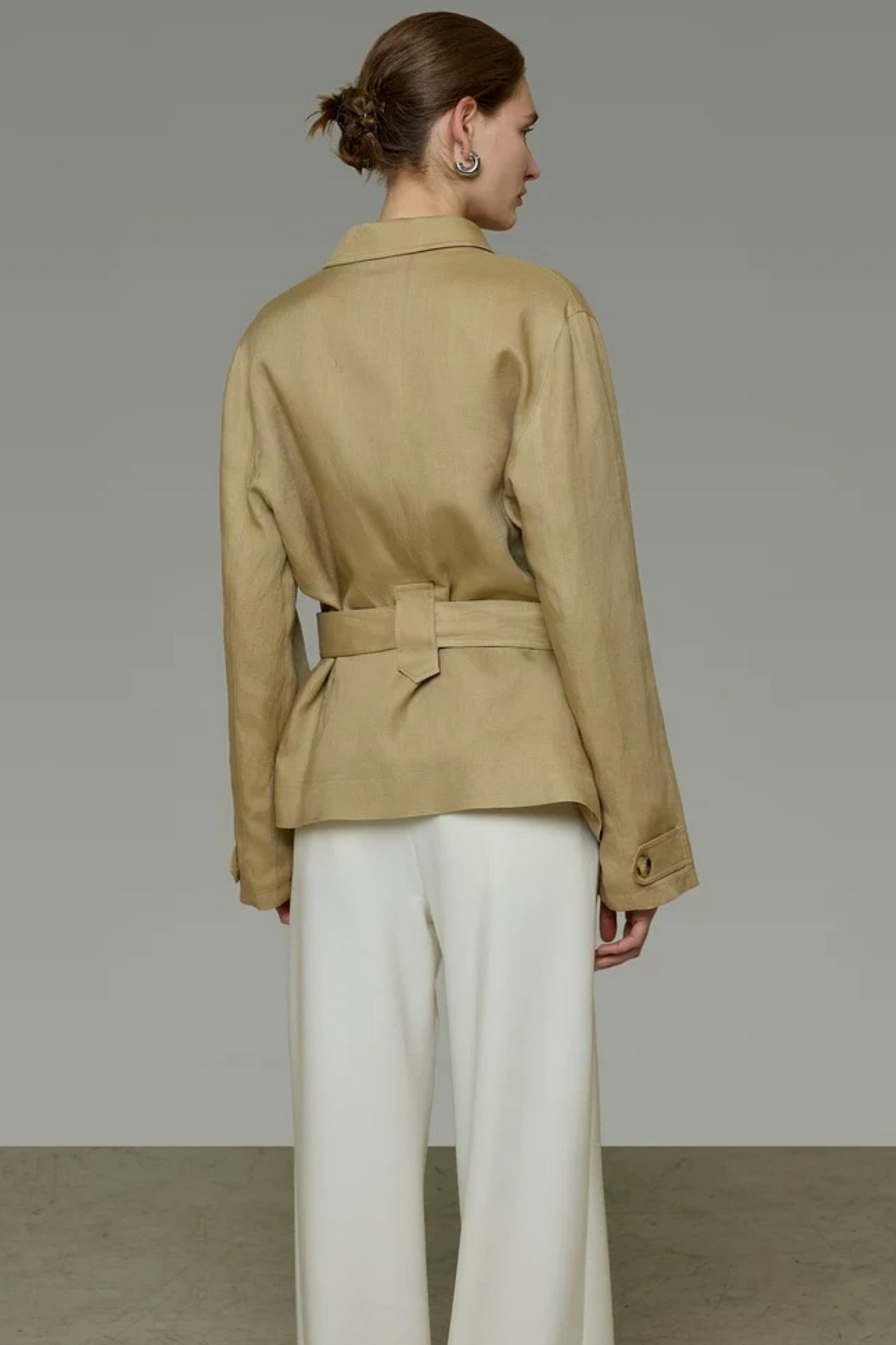 Unspoken Slim Fit Trench Coat