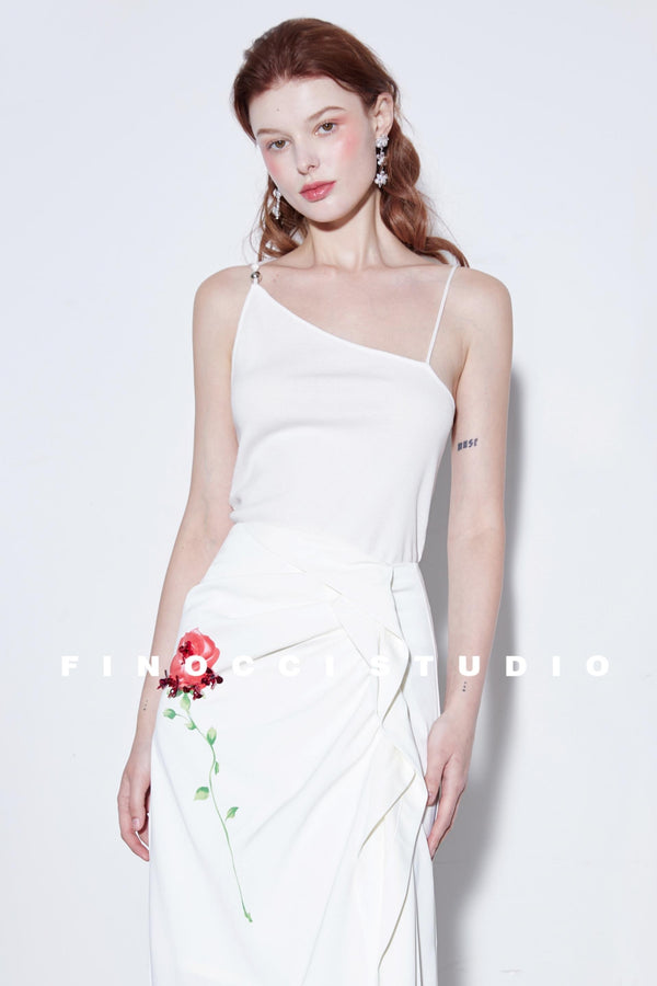 Summer Sparkling Knit Camisole