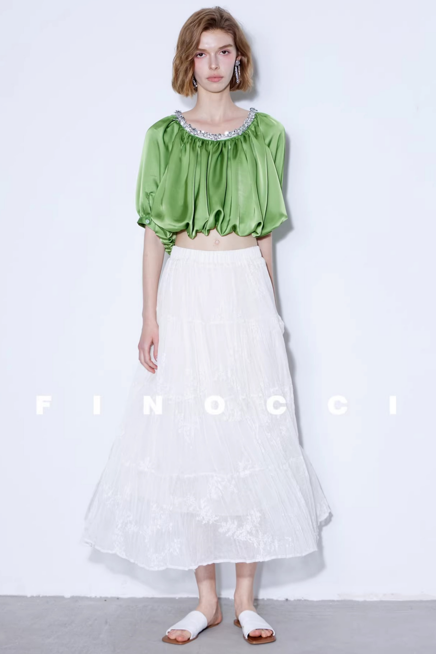 Romantic Lace A-Line Skirt