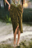 Dark Moss Green - Skirt