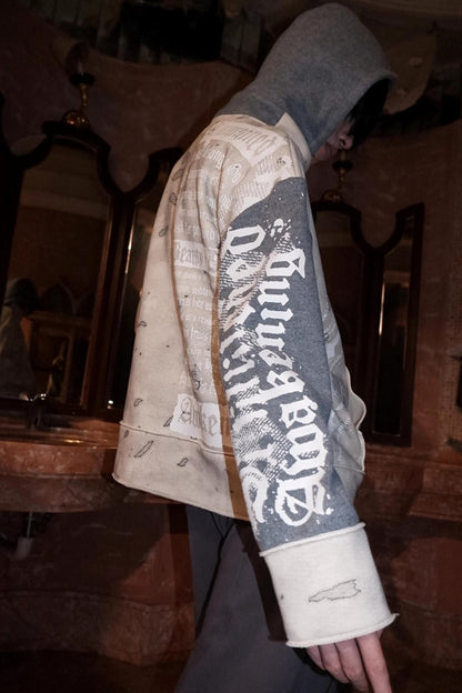 Multi-Waisted Polka Dot Wide-Leg Pants