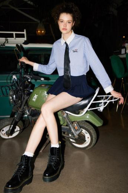 Retro Embroidered Shirt