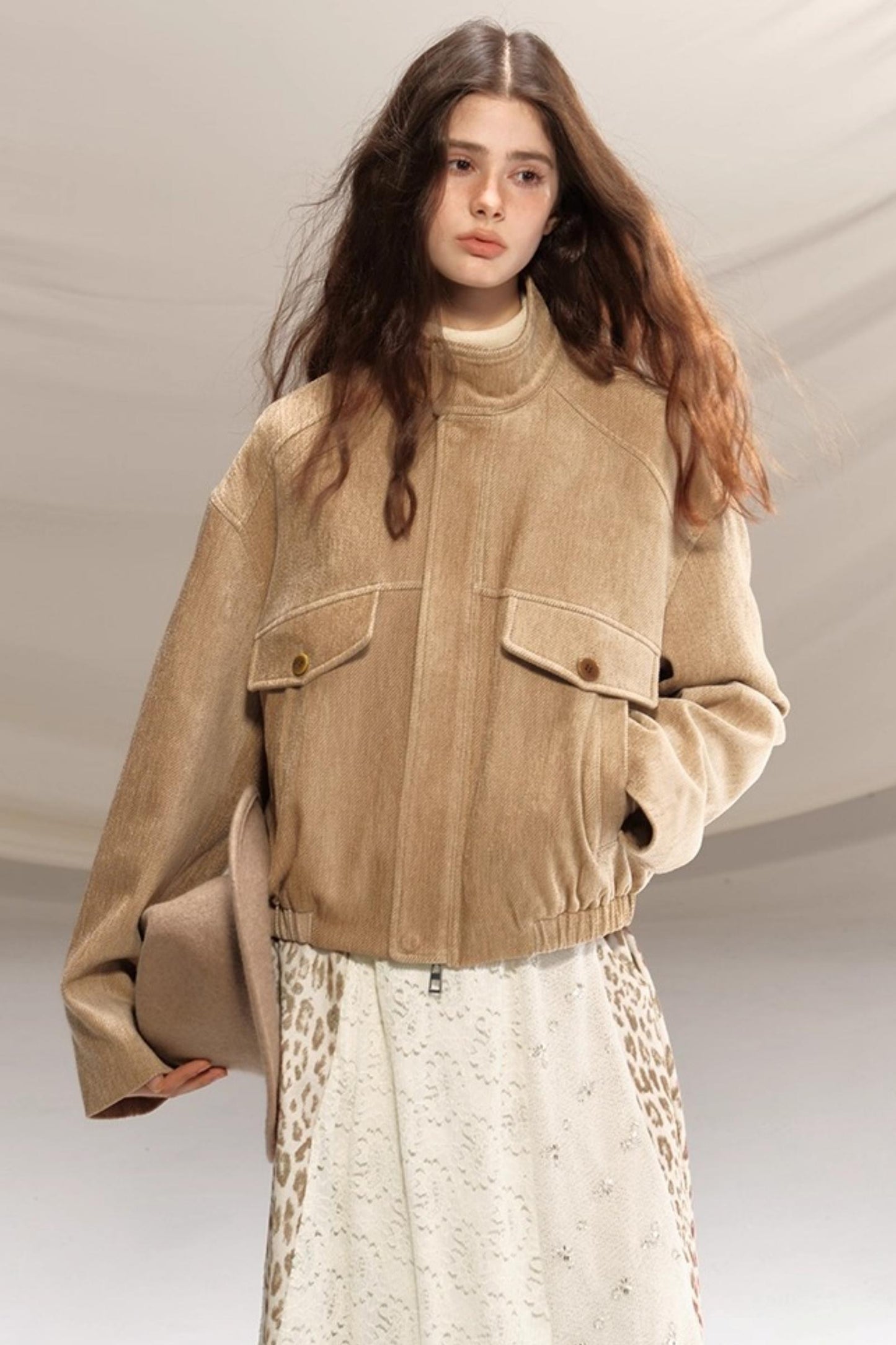 Corduroy Retro Flight Jacket