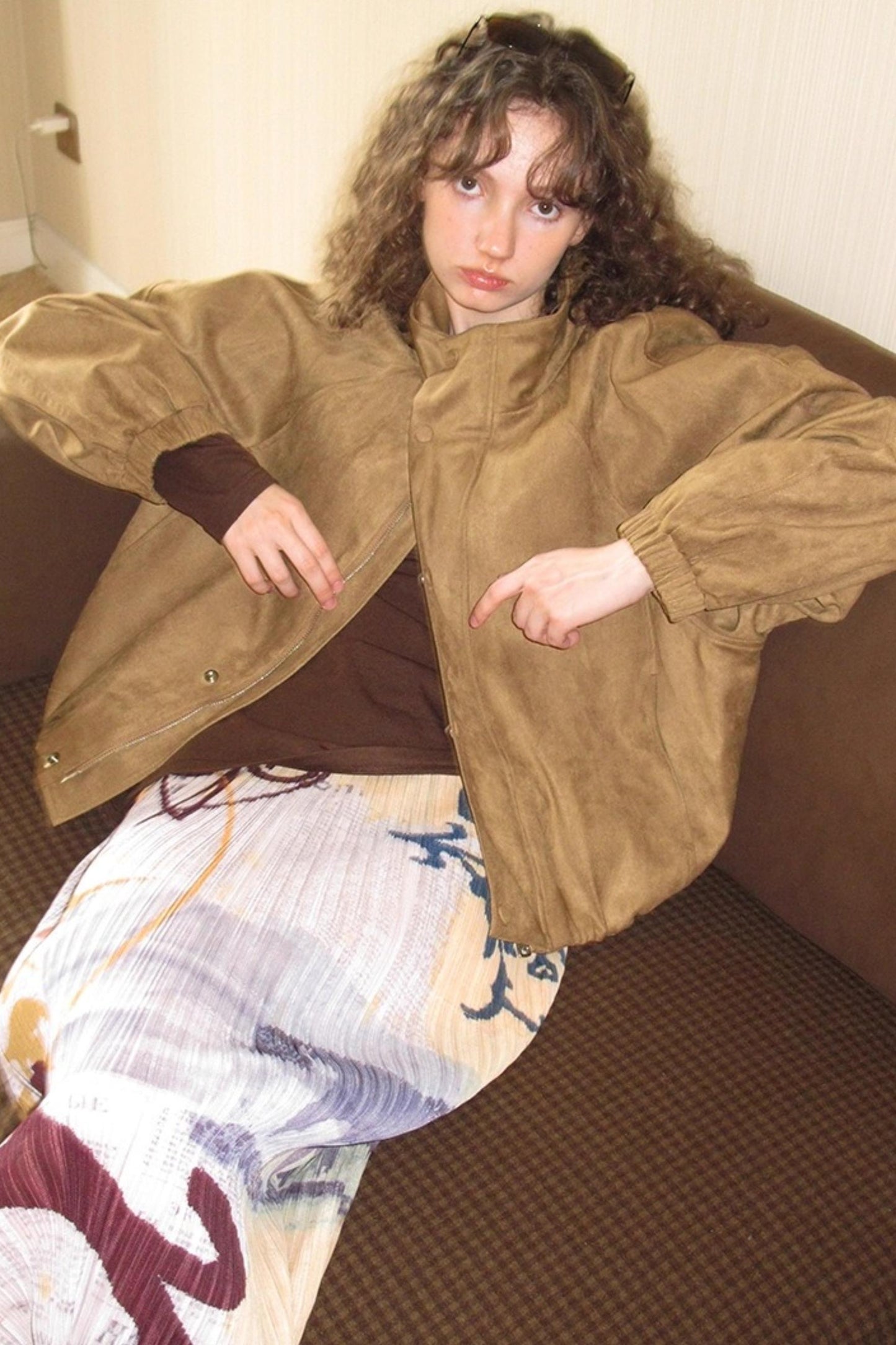 Suede Barcelona Jacket Set-Up