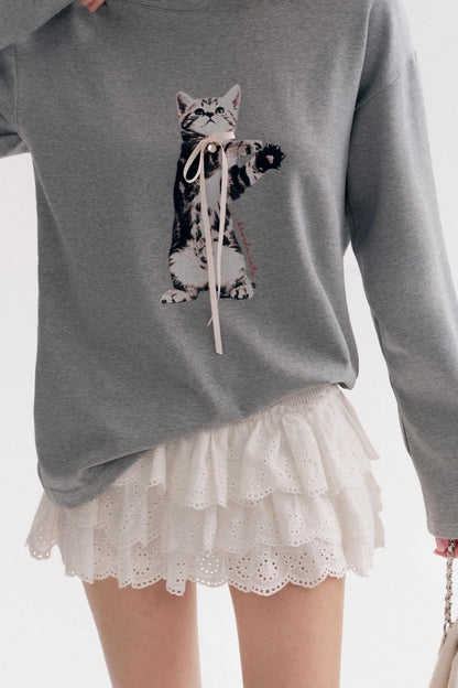 Rule Lace Puffy Cake Skirt