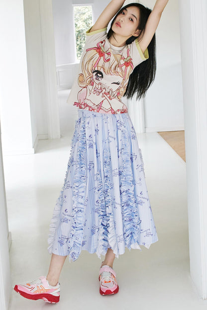 Summer Lace A-Line Skirt