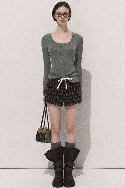 Skin Emotion Long-Sleeved Knitted Sweater