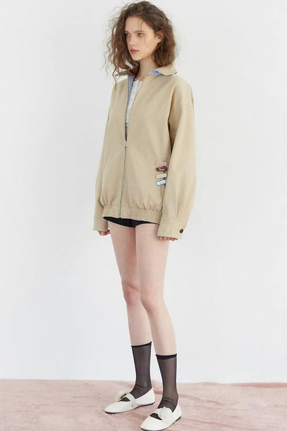 Blue Plaid Reversible Jacket