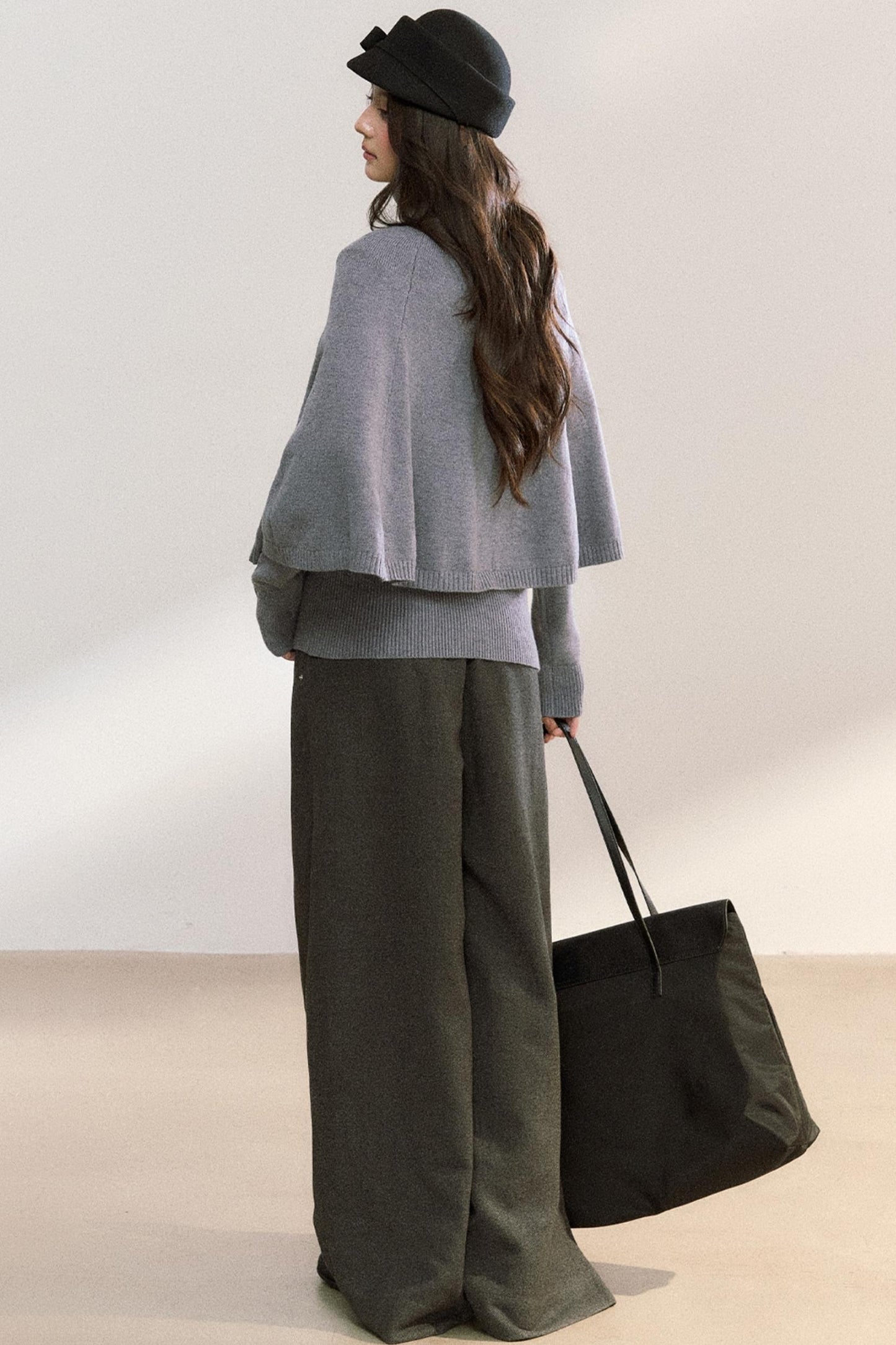 Twisted Turtleneck Sweater