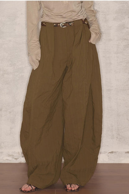 Lazy Retro Loose Casual Pants