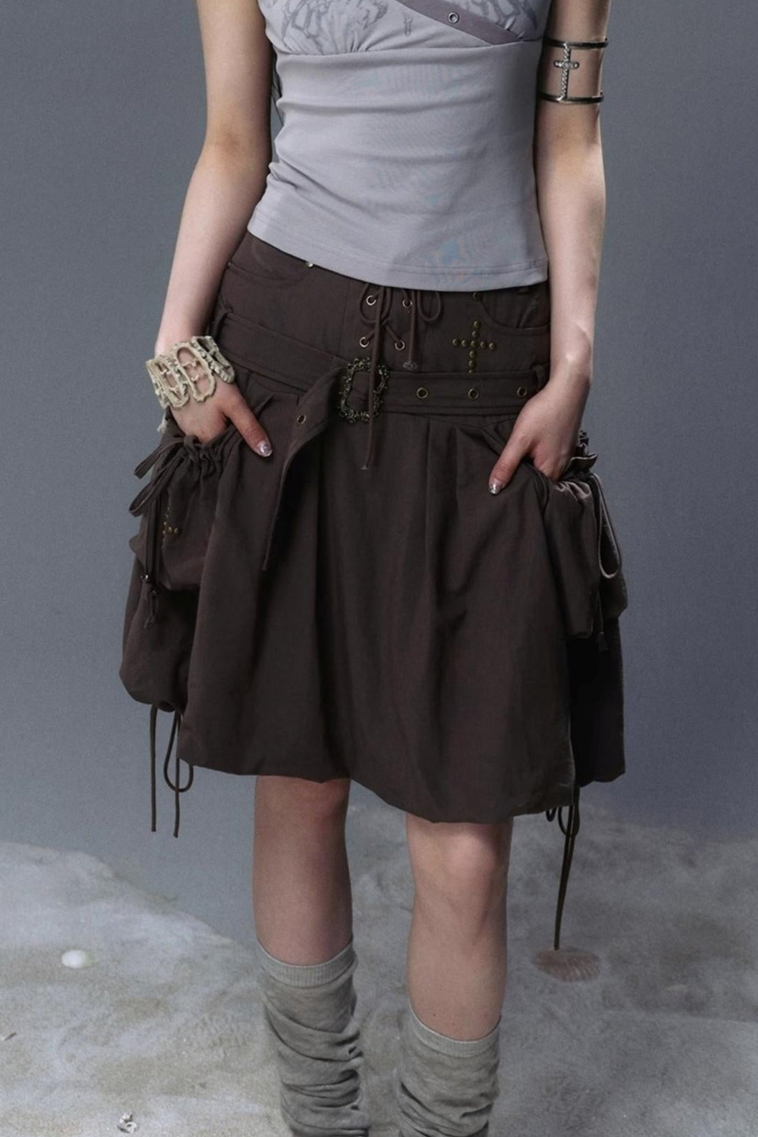 Sea Witch Midi Skirt