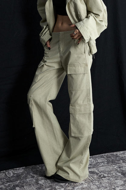 Modern Khaki Cargo Pants