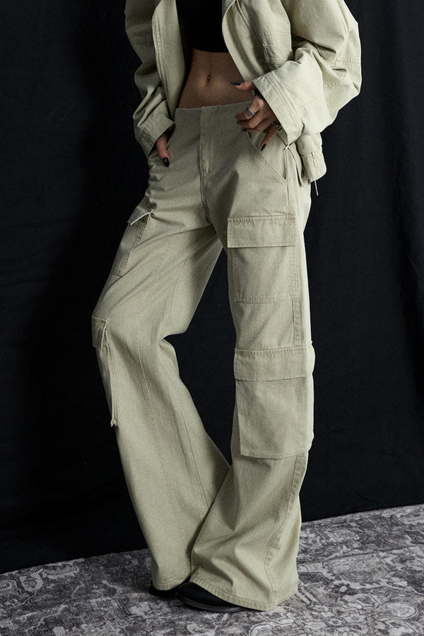 Modern Khaki Cargo Pants