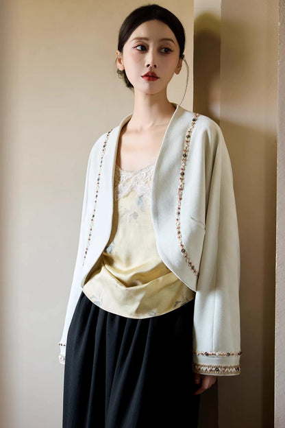 Chinese Cocoon Cardigan Jacket