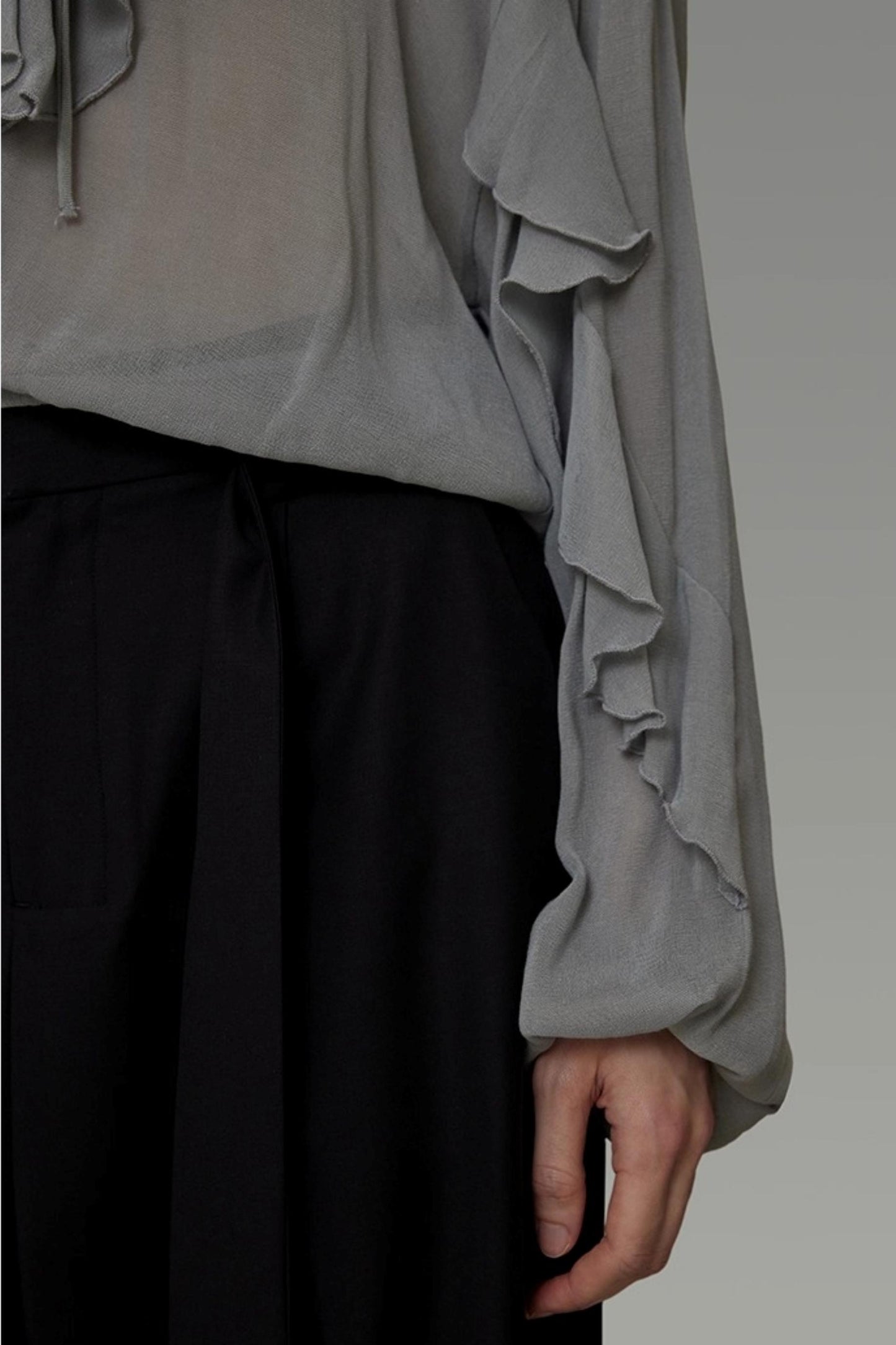 Autumn Ruffled Slimming Top