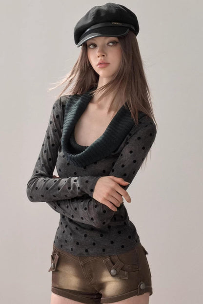 Retro Polka Dot T-Shirt