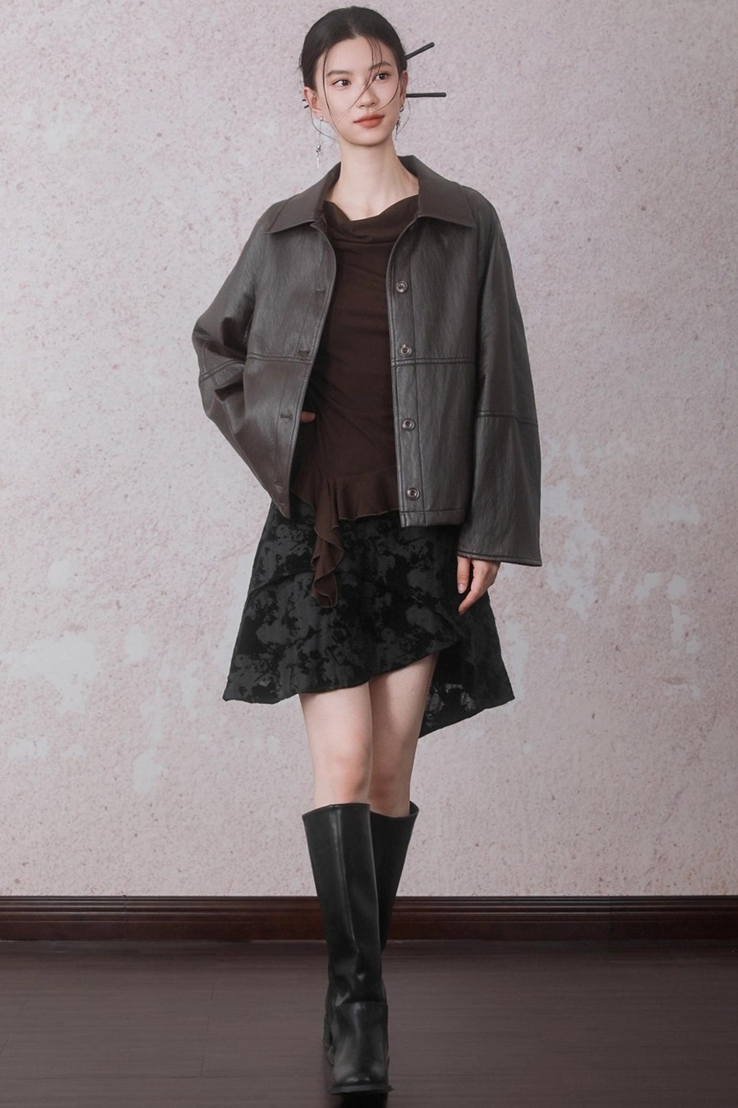 Autumn Cocoa Brown T-shirt