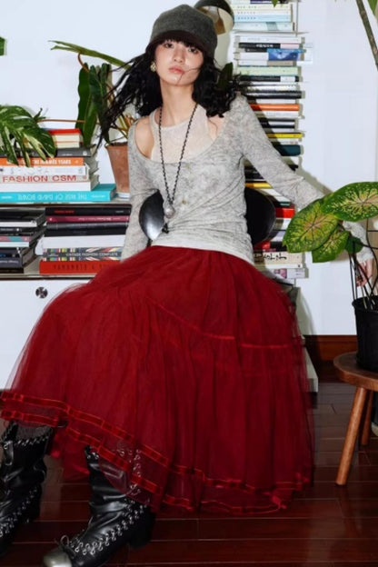 Vintage Acetate Knitted Top