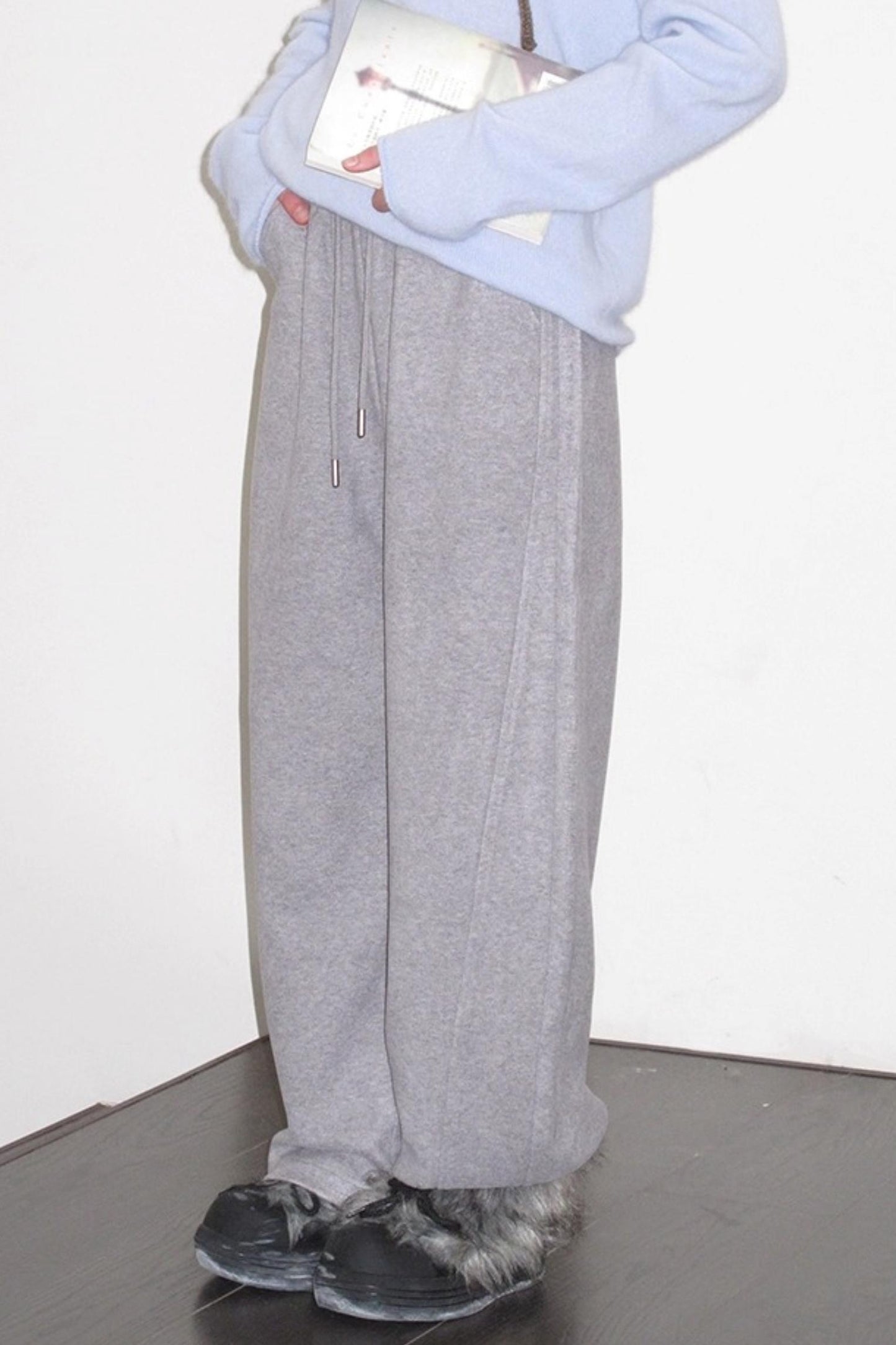 Fleece Mist Knit Pants