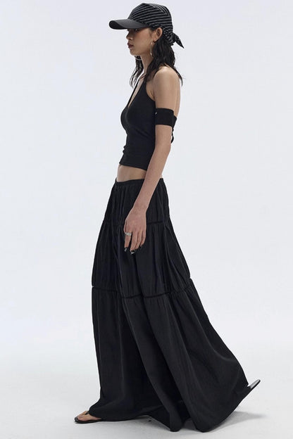 Black Design Tower Skirt
