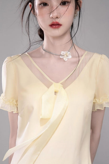 Sweet Character Patchwork Dress