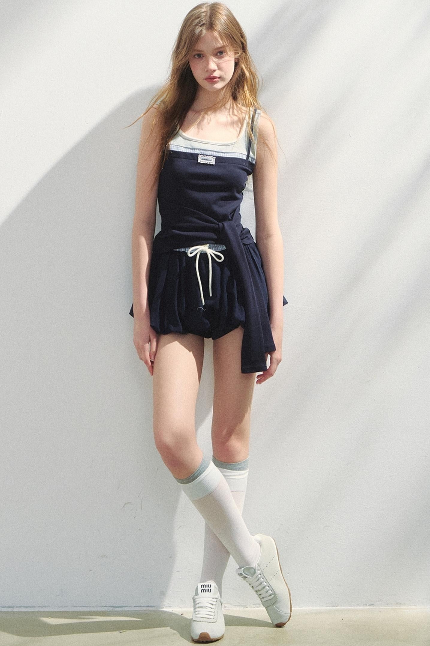 Retro Multicolor Layered Vest