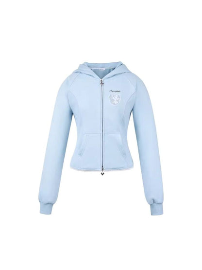 Angel Rabbit Sweatshirt Jacket