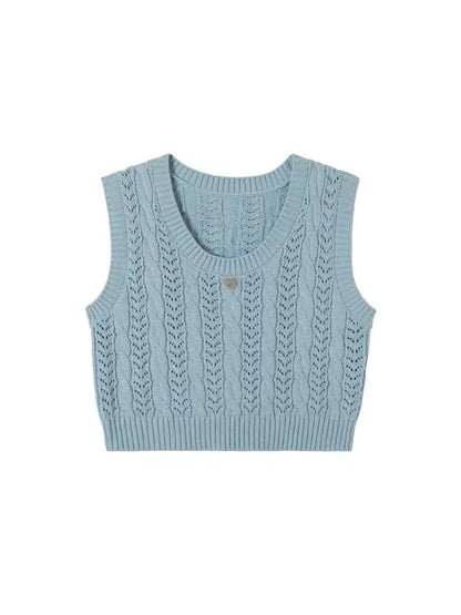 Solid color knit undershirt