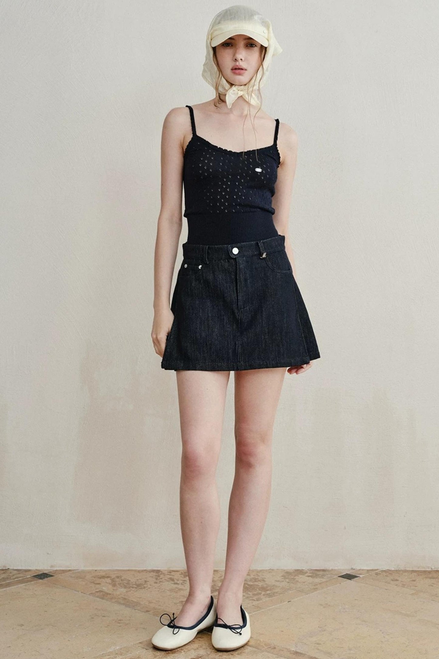 Retro Lace Knitted Vest